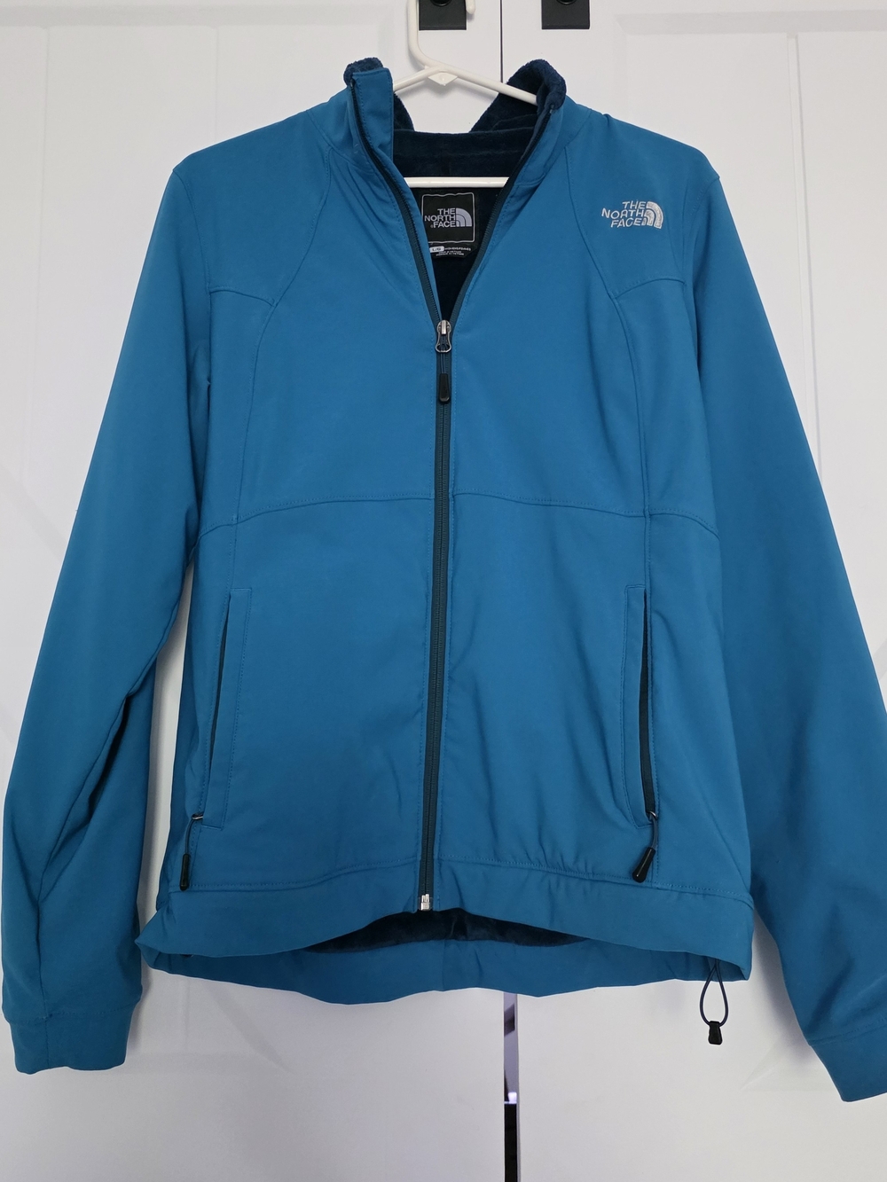 The North Face Teal Blue Softshell Jacket